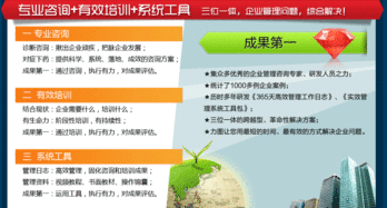 企業管理咨詢 企業成長的導航者與賦能者